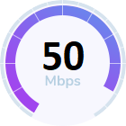 50Mbps Superspeed